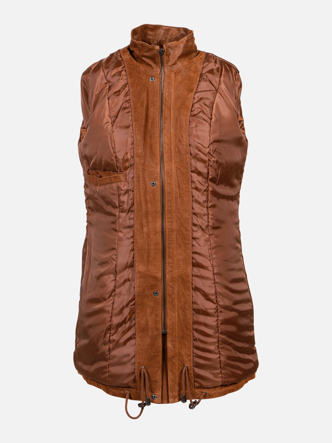 Almina-EX pig micro check print cognac-4